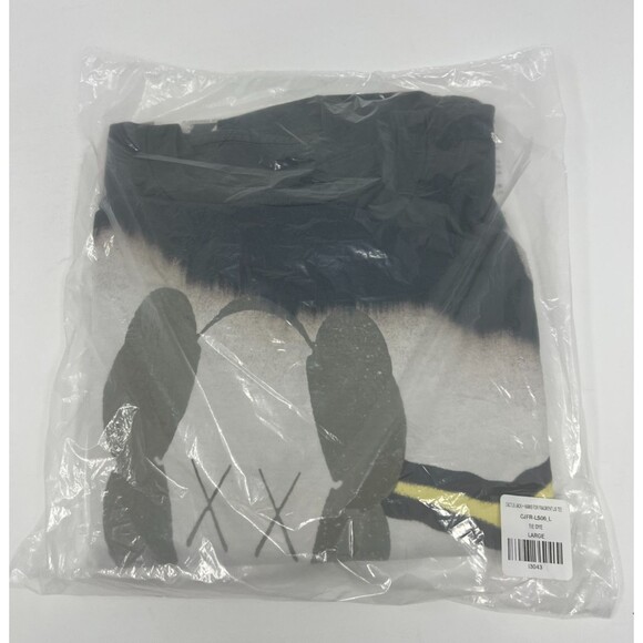 Travis Scott Cactus Jack Kaws For Fragment Tie-Dye Long Sleeve Tee Size Large - Picture 3 of 5